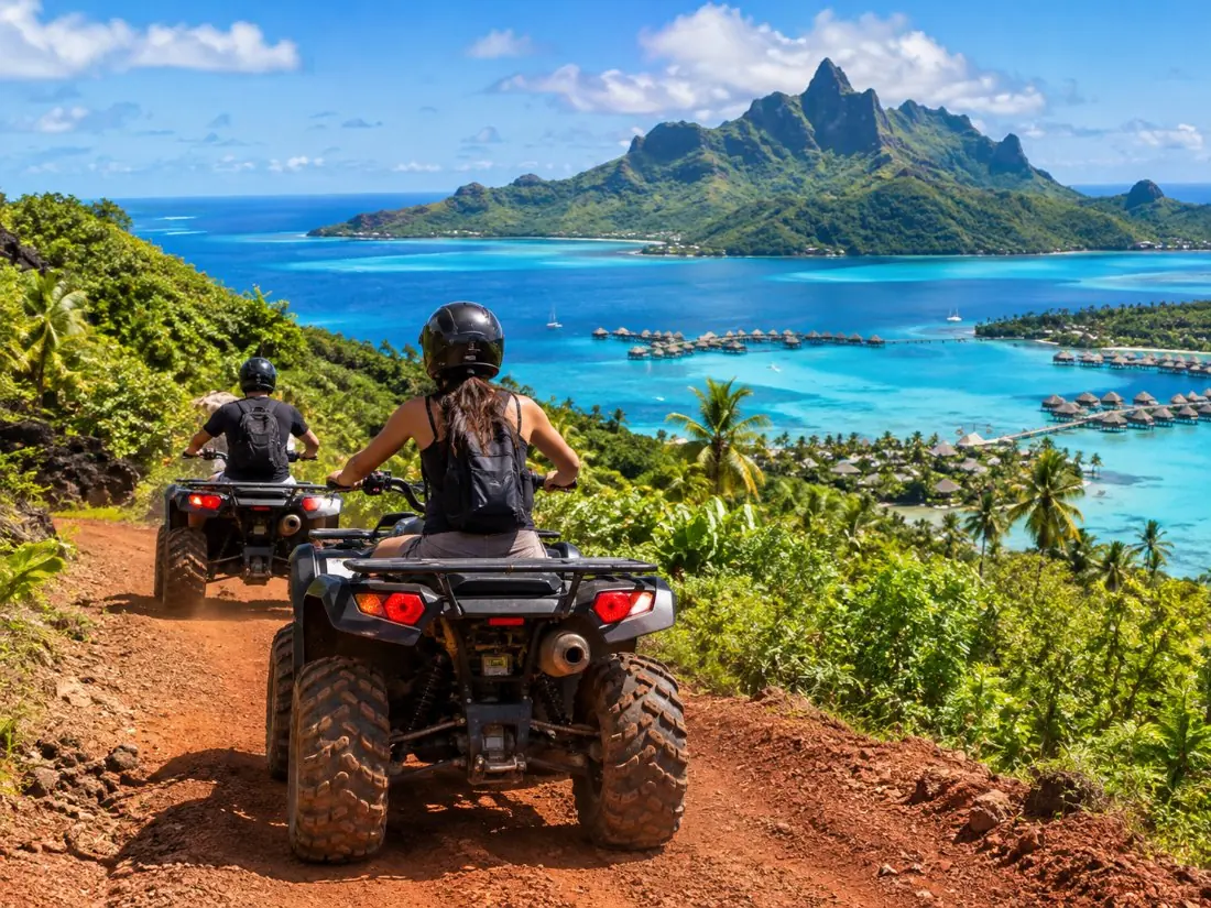 ATV, Vanilla Farm & Jet Ski Day with Motu BBQ