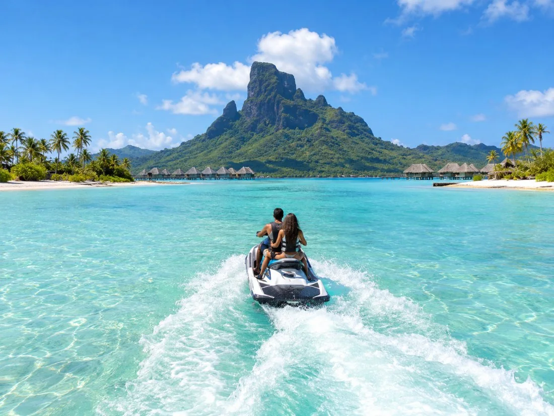 Bora Bora Jet Ski Tour Around the Island